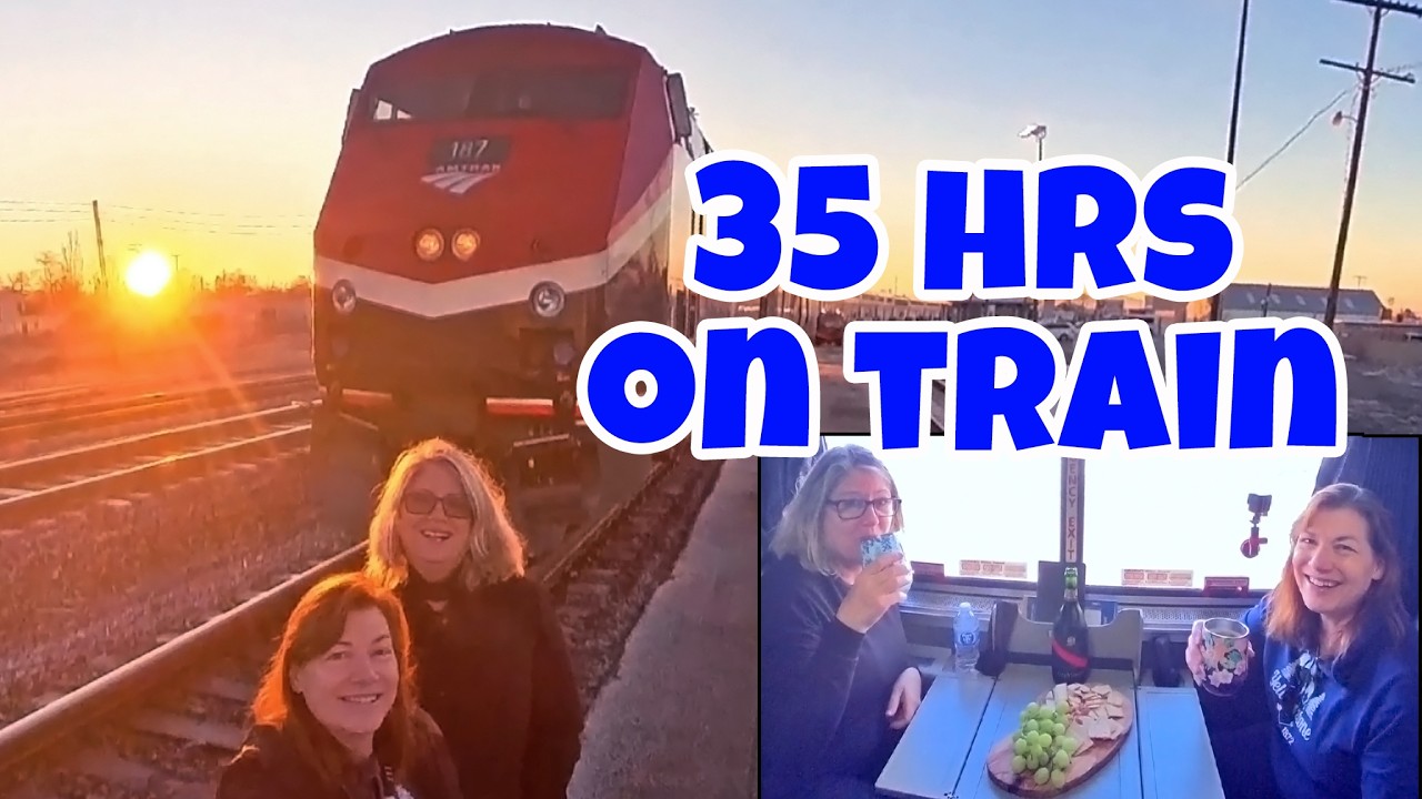 35 hour overnight train from Los Angeles to Seattle-Amtrak Train Adventure