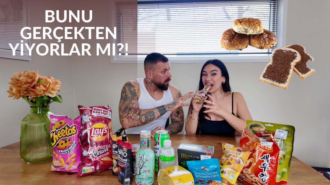 HOLLANDA'NIN İLGİNÇ ABUR CUBURLARINI VE KAHVALTISINI DENEDİK! Bazıları Çok Garipti!