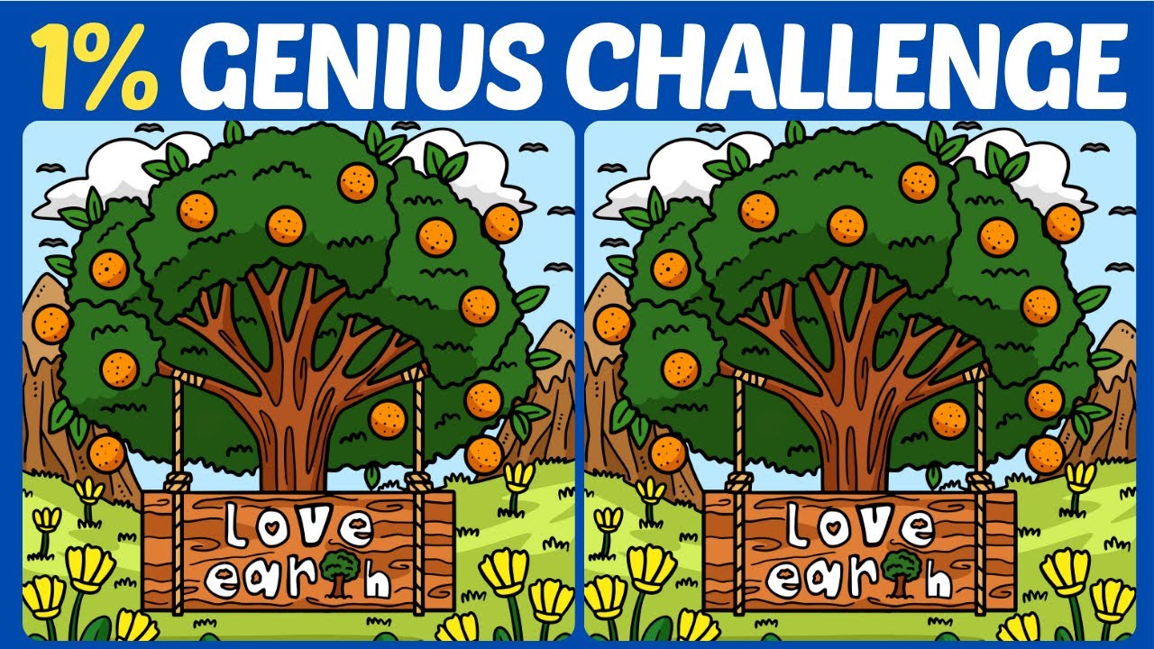 【Spot the difference】🔥Who is a genius?? Only 1% can find all in 90 seconds!【Find the differences】
