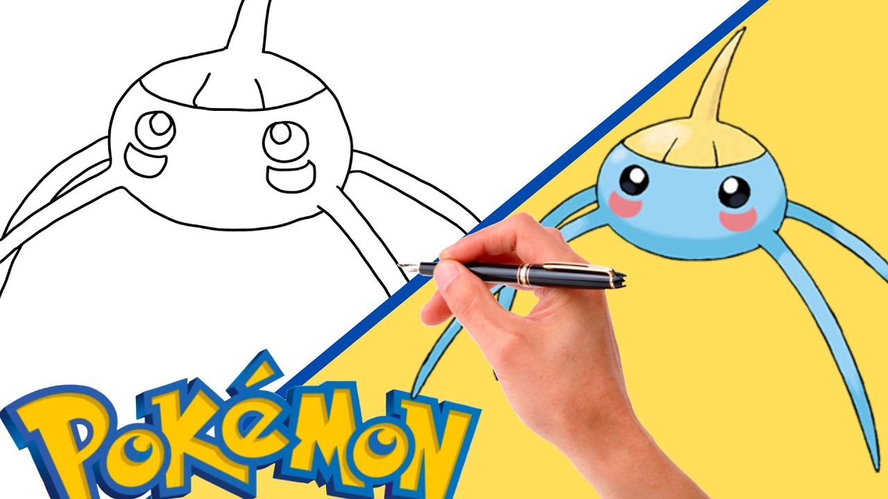 Como Desenhar FACILMENTE O POKÉMON SURSKIT ! #283 | geração 3