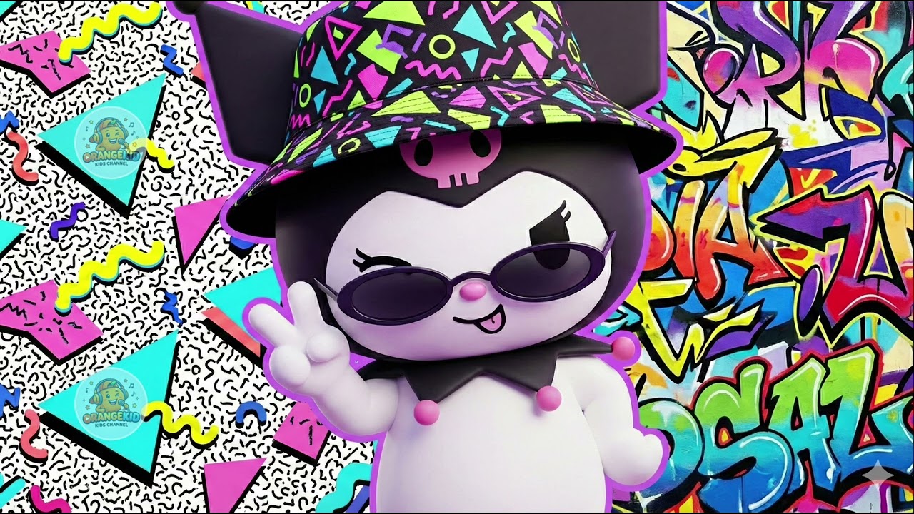 YENİDEN! 😈💜 Kuromi Söylüyor (90'lar Ragga Tarzı Pes Etmeme Şarkısı) | KidzingX