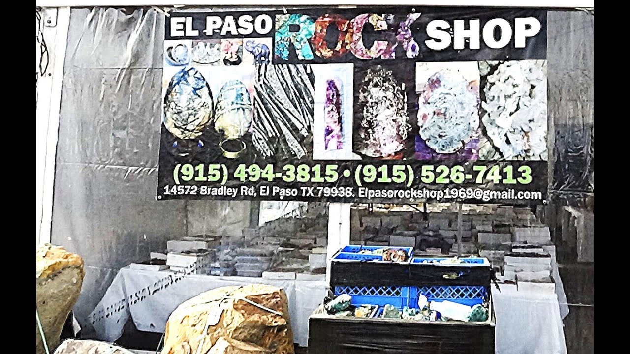 2026 Tucson Gem Shows - El Paso Rock Shop #SeekingtheStone Shops