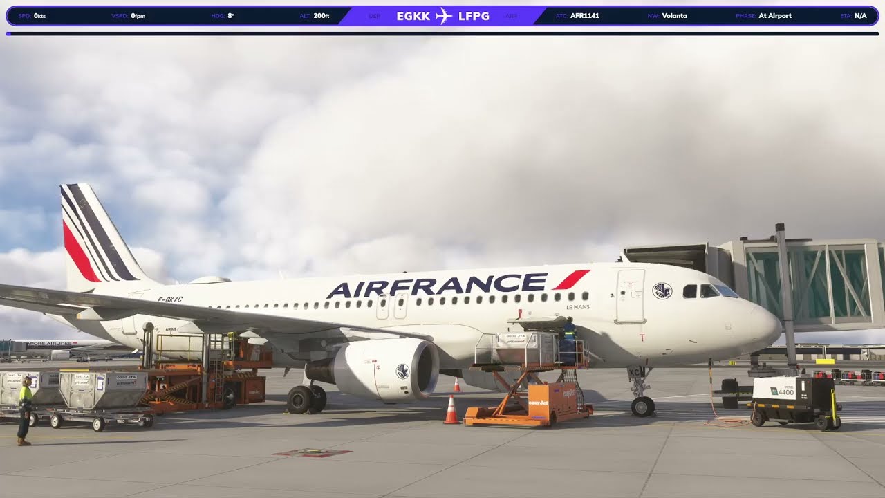 Volo Completo Tutorial Da Cold And Dark Londra (EGKK) - Parigi (LFPG) Fenix A320