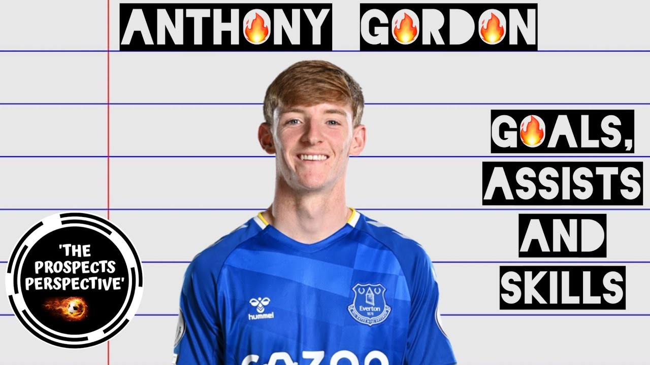 ANTHONY GORDON - Goals, assists and skills ( HD ). #football #everton #premierleague #england