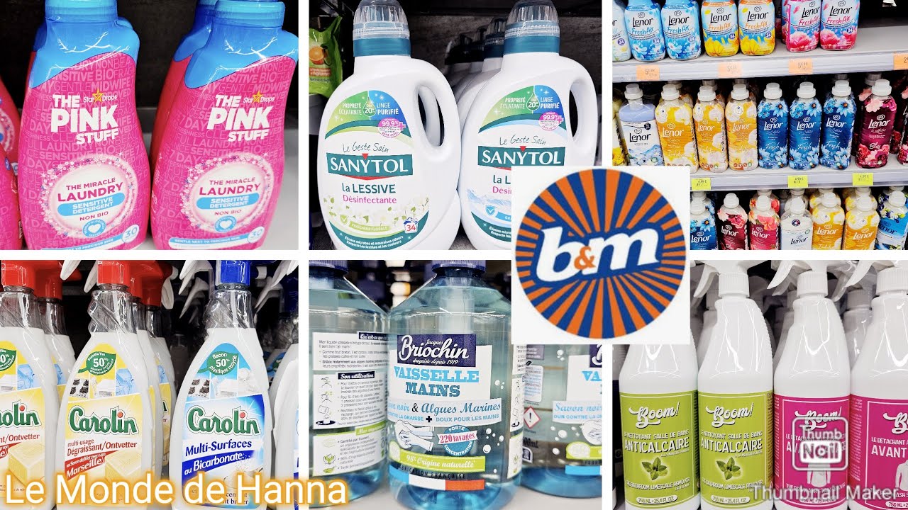 B&M FRANCE 26-05 PRODUITS D'ENTRETIEN 🌸