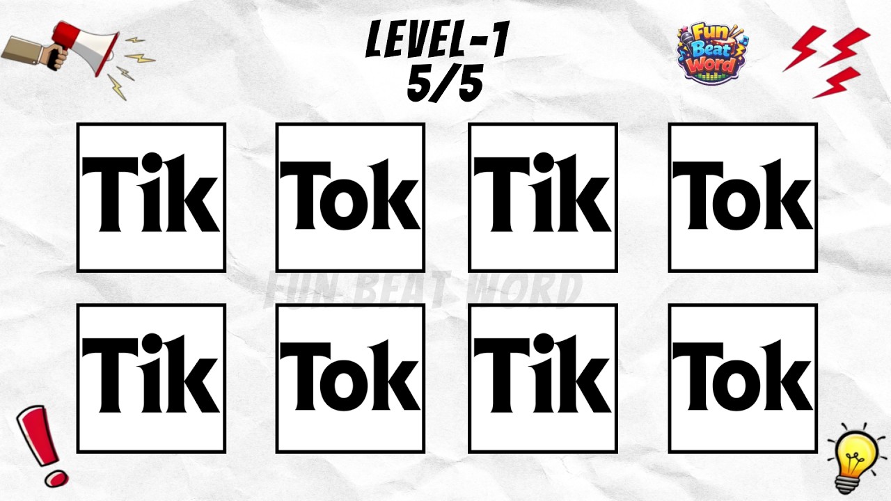 Say The Word On Beat Challenge | PART 102 | Level 1-5 Easy to Insane
