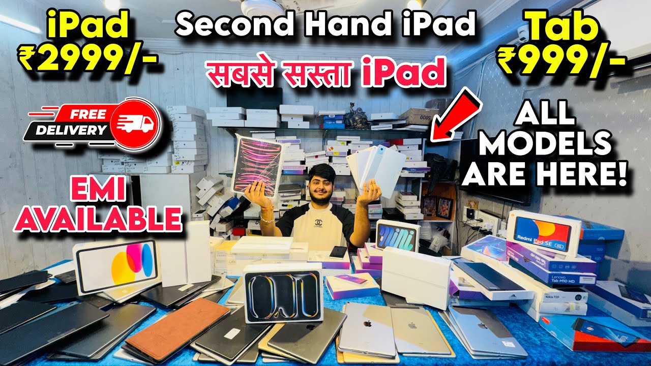 Cheapest iPad Market in delhi | Second Hand iPad | Wholesale/Retail | 100% Original | All iPads Here