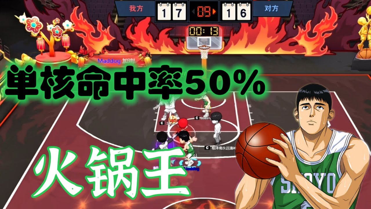 伊藤卓還能主得分？蓋帽王 |【J4U-灌篮高手SLAMDUNK】