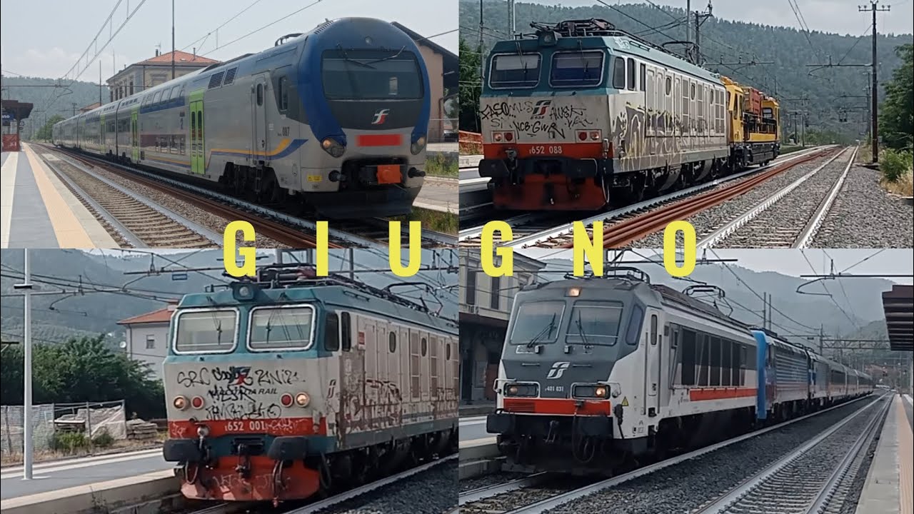 Il RICCO TRAFFICO sulla Direttissima BOLOGNA - PRATO nel mese di GIUGNO 2025! 