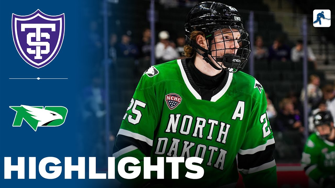 St Thomas vs North Dakota | NCAA College Hockey | Highlights - October 12, 2025