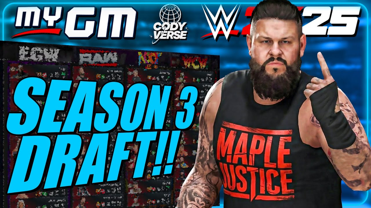 Третий сезон начался! | WWE 2K25 MyGM Многопользовательский режим ЭКСТРЕМАЛЬНЫЙ!
