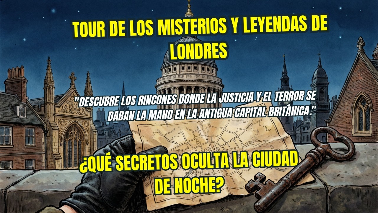 Tour de Misterios y Leyendas de Londres ¿Quiénes siguen habitando las calles vacías?