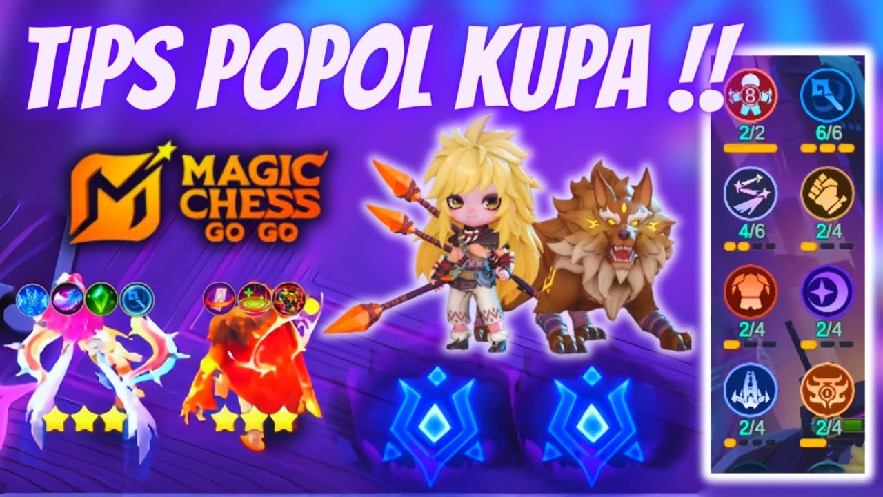 TIPS CARA MAIN POPOL KUPA‼️PAKE CARA INI 2 HERO LEGEND B3!! CARA MAIN COMMANDER POPOL & KUPA TERBARU