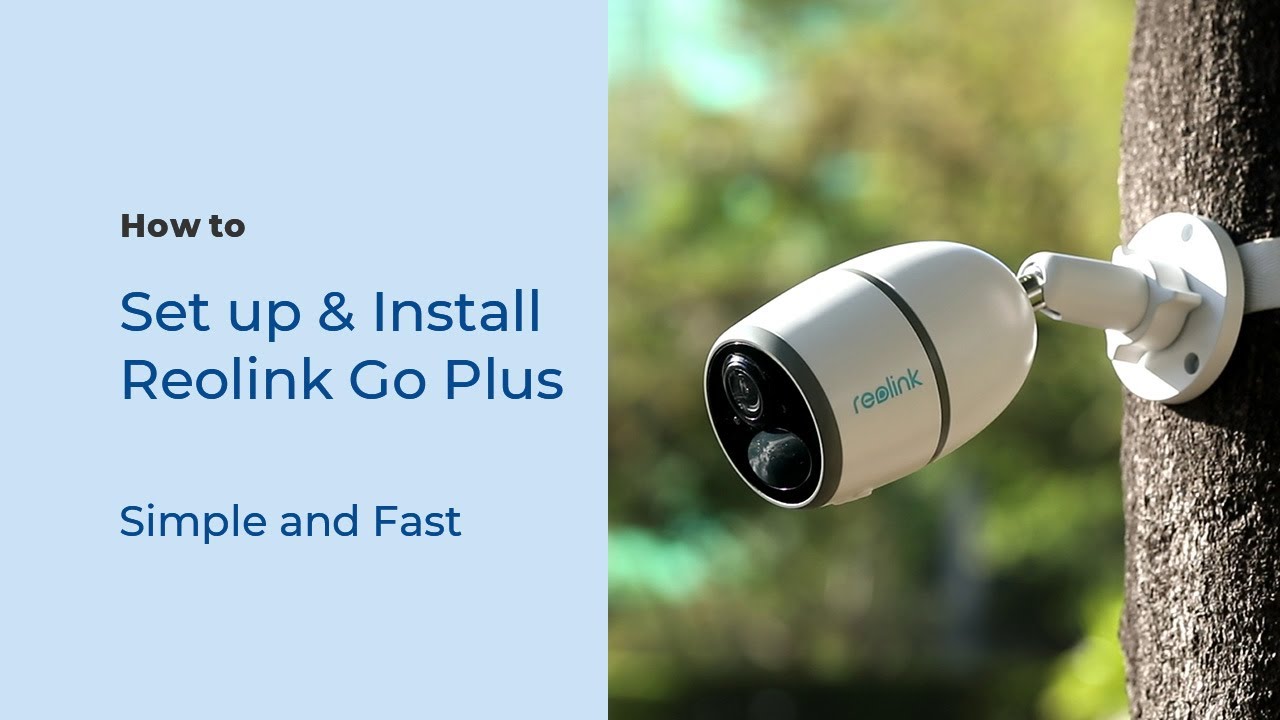 Как настроить и установить Reolink Go Plus