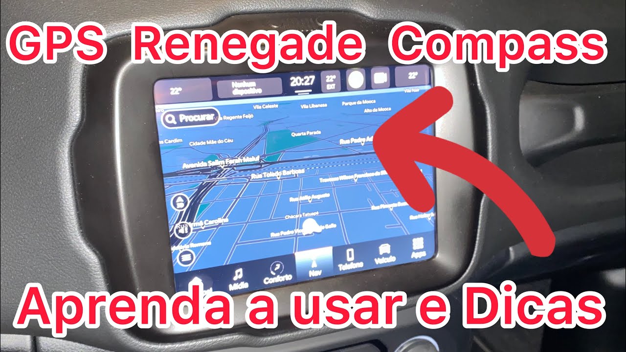 GPS RENEGADE E COMPASS aprenda a usar e veja as Dicas