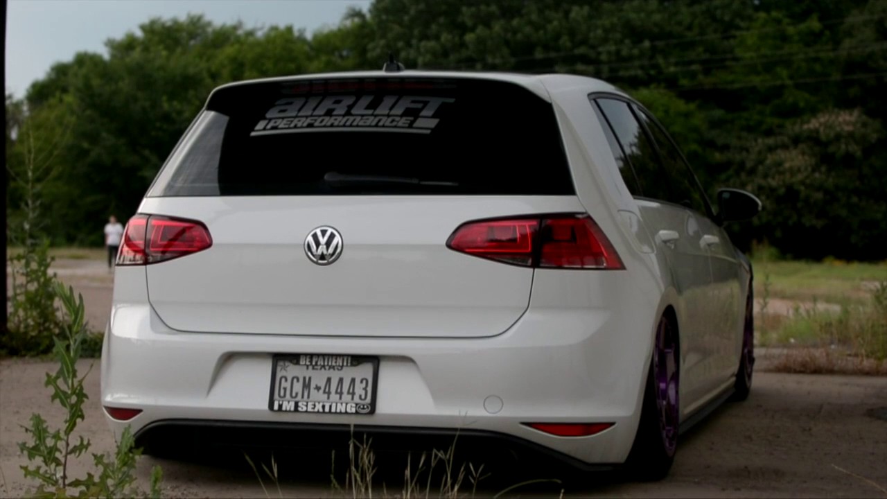 Aaron's Bagged MK7 GTI