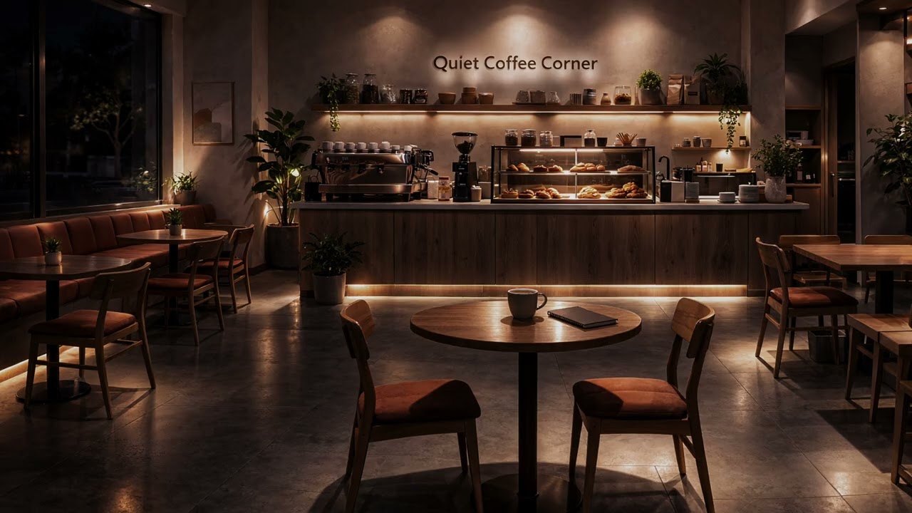 Lights Still On, Late Night Coffee Shop Lo-Fi
