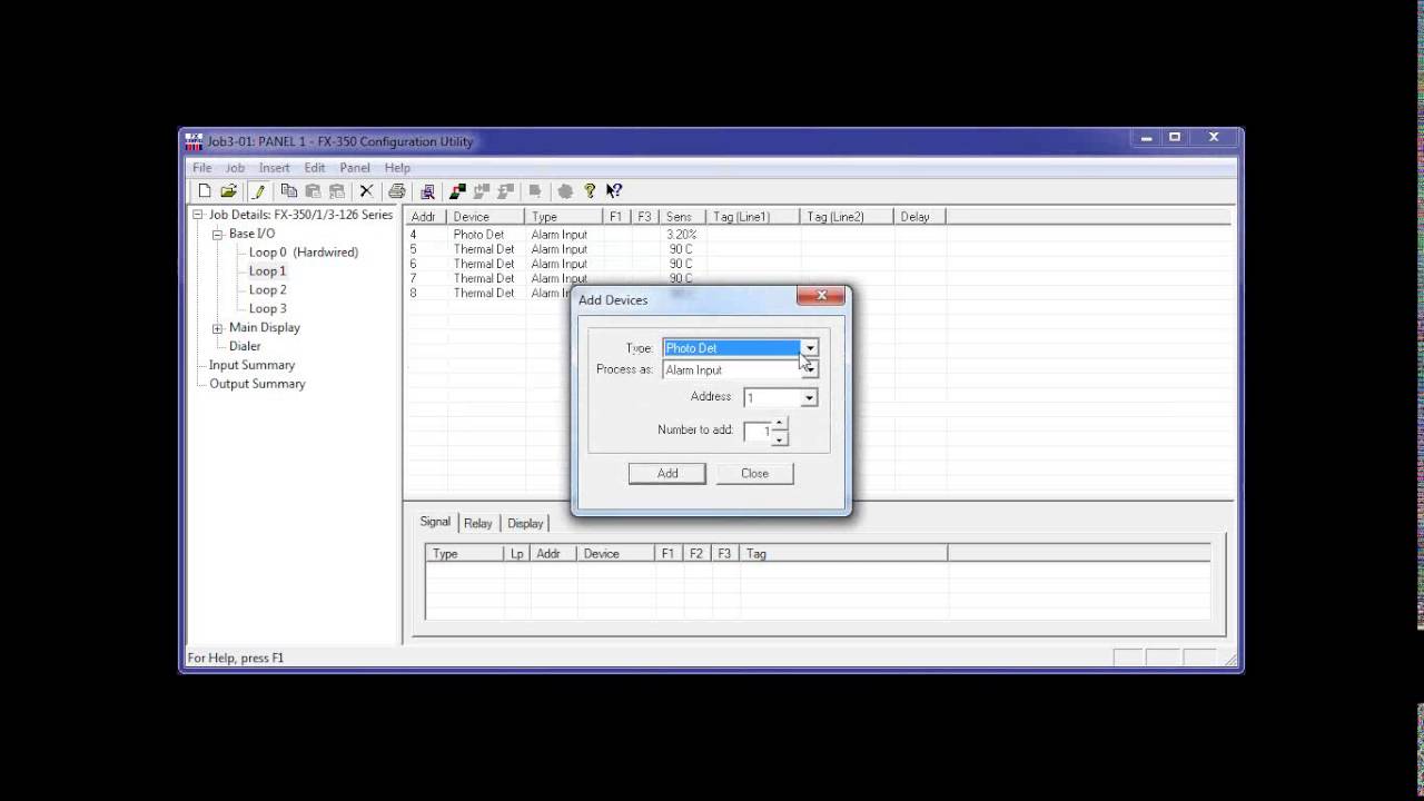 CONFIGURACIÓN SOFTWARE FX-353