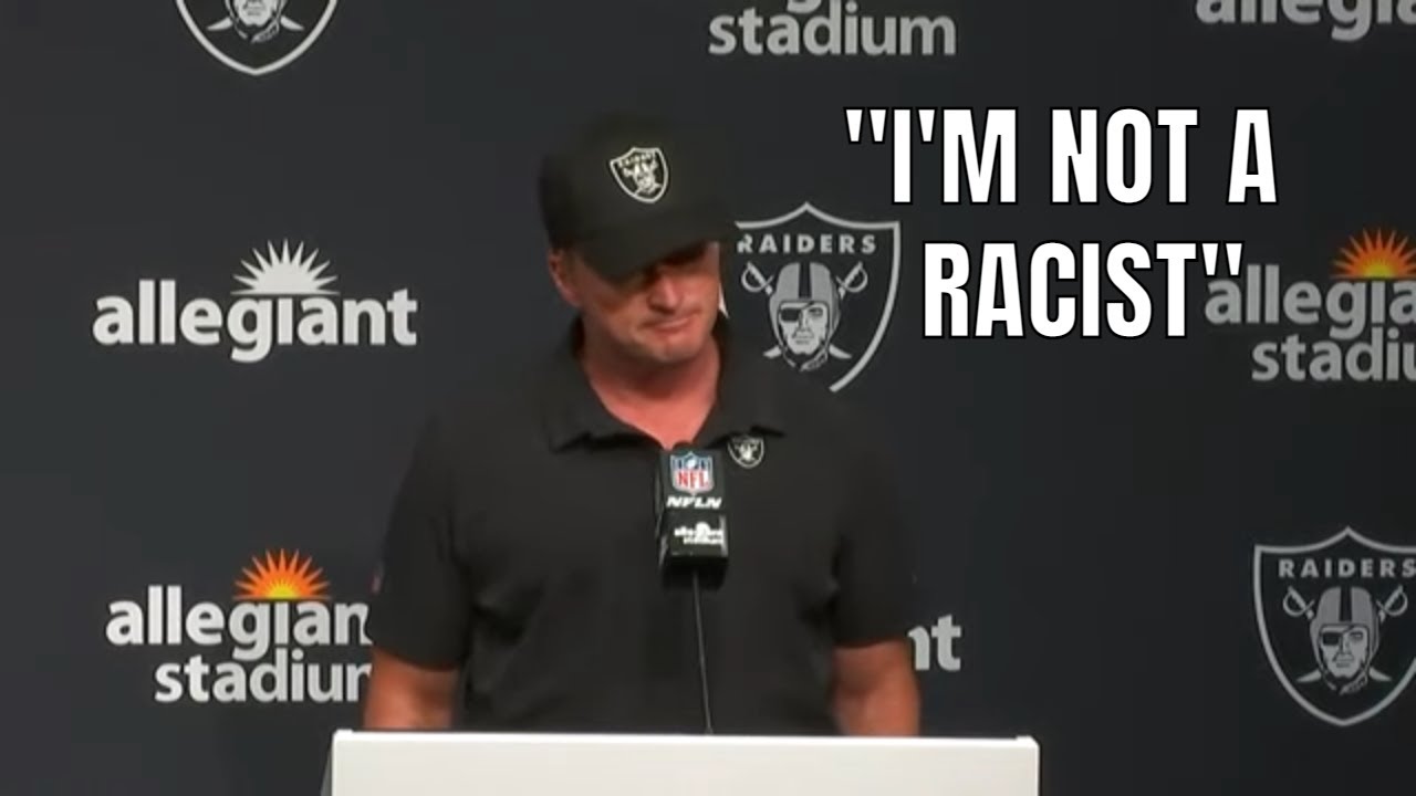 Jon Gruden Addresses Racist Allegations In Press Conference After Bears vs Raiders Game
