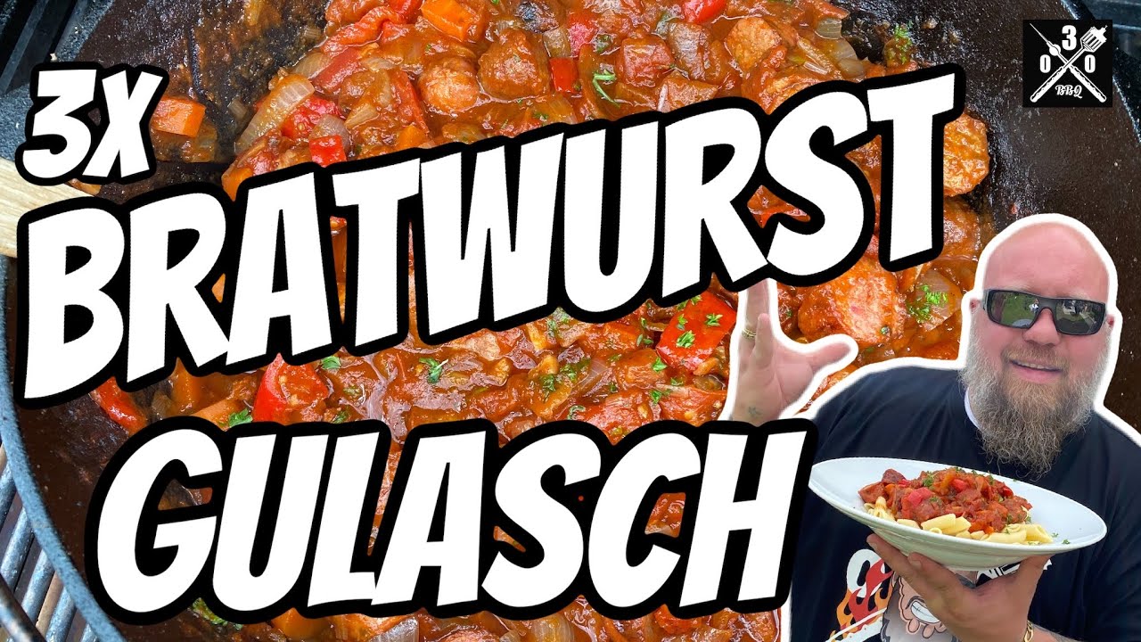 Schnelles Bratwurstgulasch aus dem Dutch Oven - 030 BBQ