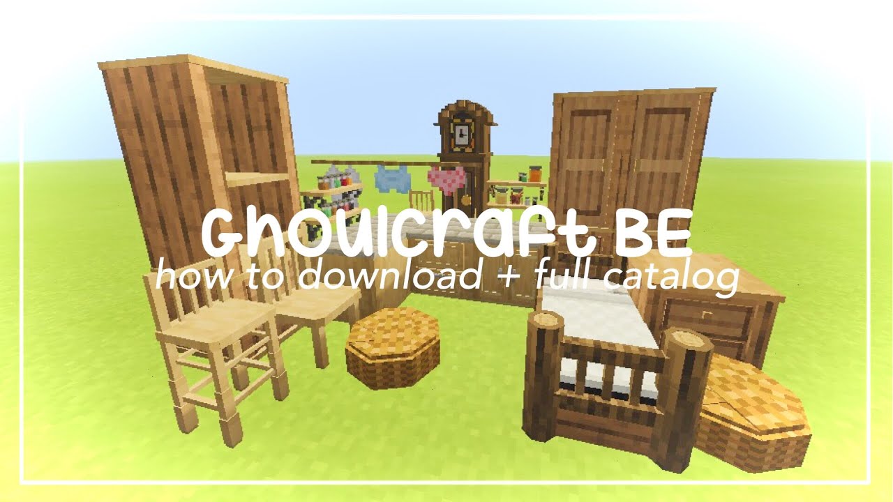 🍂Ghoulcraft for Minecraft pe/be || how to download + full catalog✨