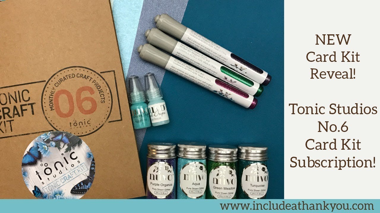 Tonic Studios No.6 Craft Kit Reveal | Cards to Come