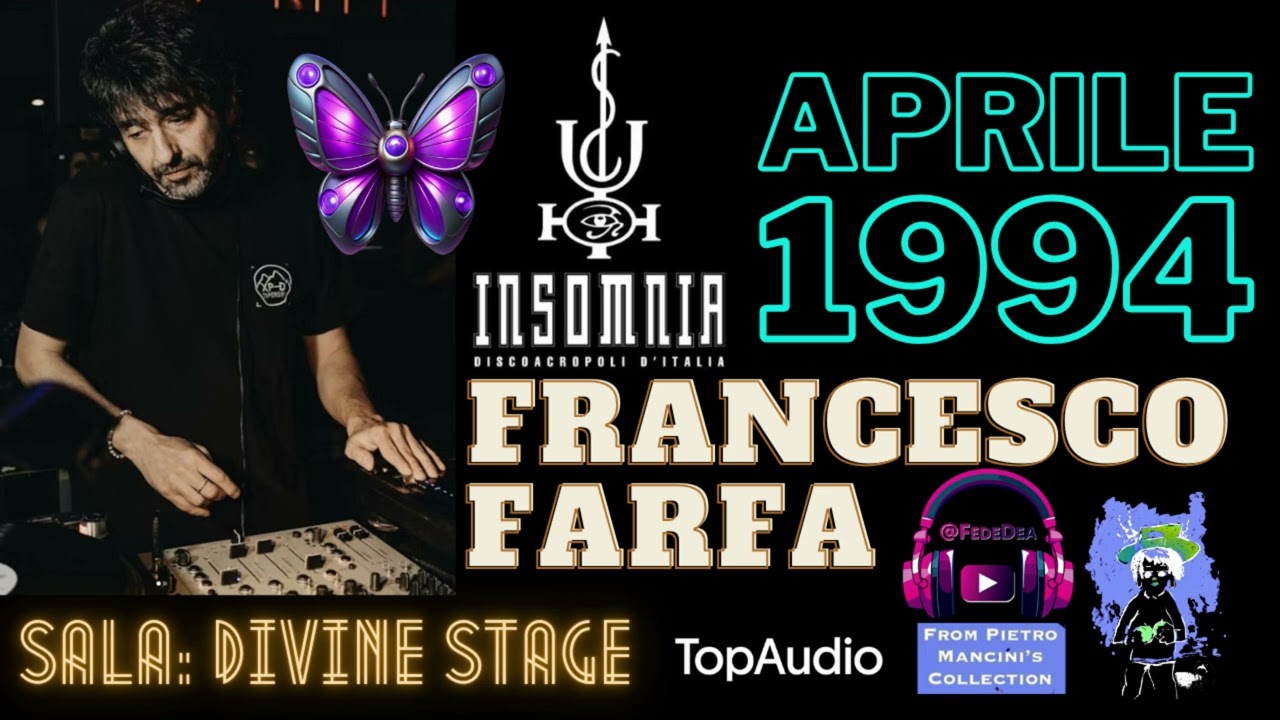 Francesco FARFA 🦋 1994 Insomnia (Aprile!) Sala 