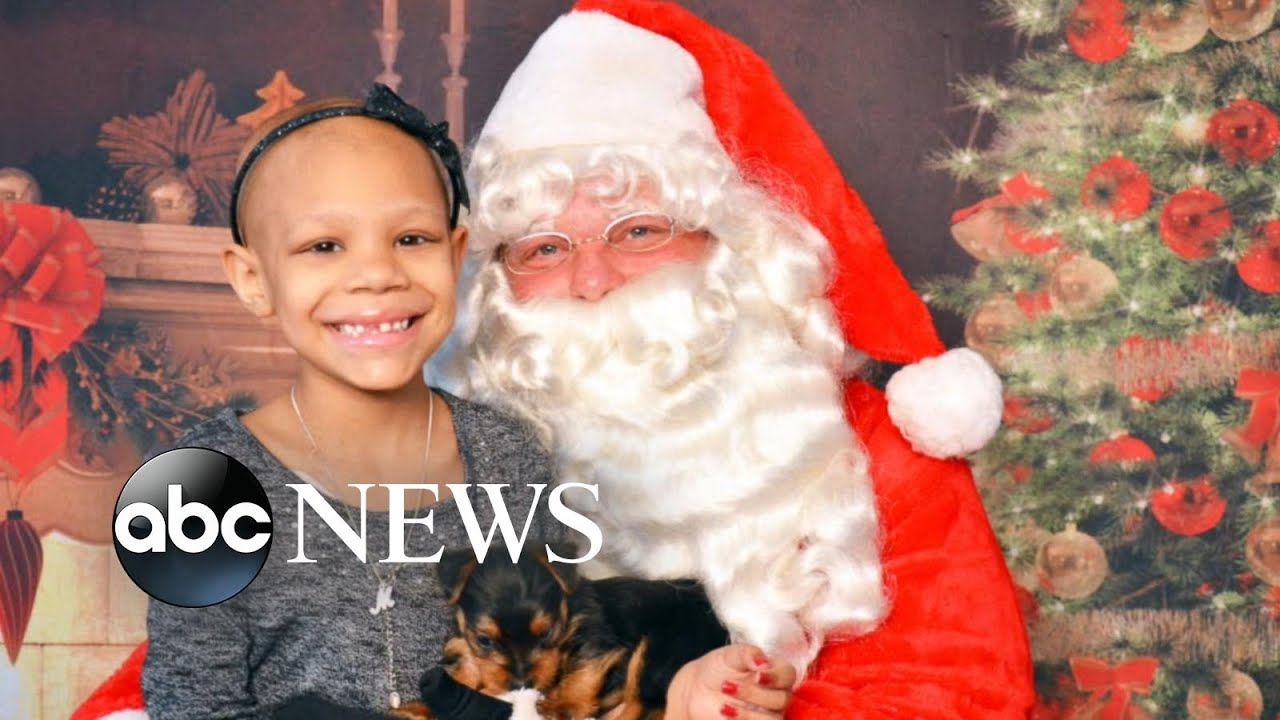 7-Year-Old Cancer Patient Surprised With Puppy From Santa