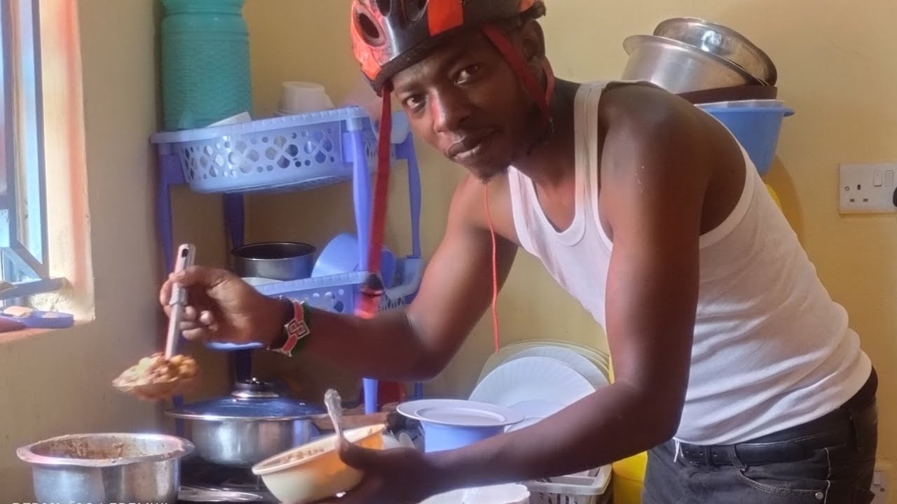 I can't believe me cooking on a valentine day in the village@WILDERNESSCOOKING@Africanvillagelifes 
