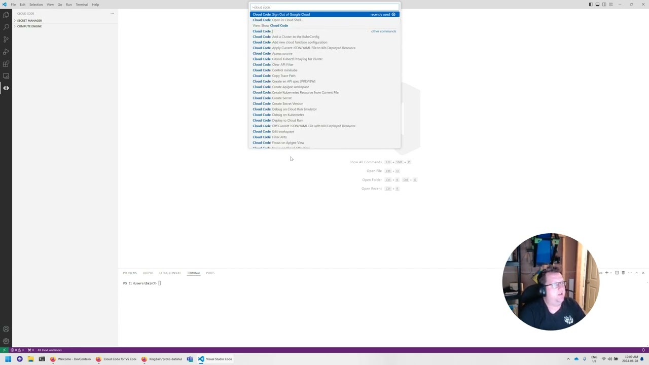 Using Google Cloud Shell, VS Code and Devcontainers to do Remote Development for free.