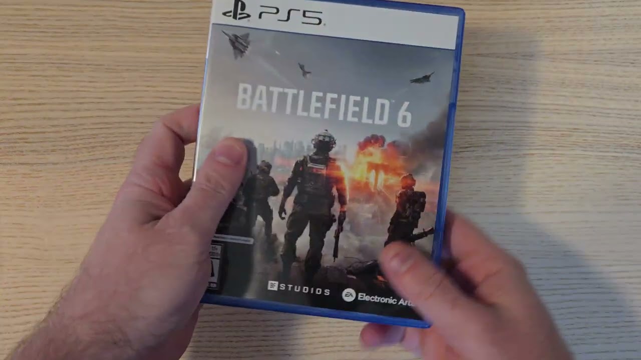 Battlefield 6 Unboxing/Opening - for the Sony Playstation 5 (PS5)