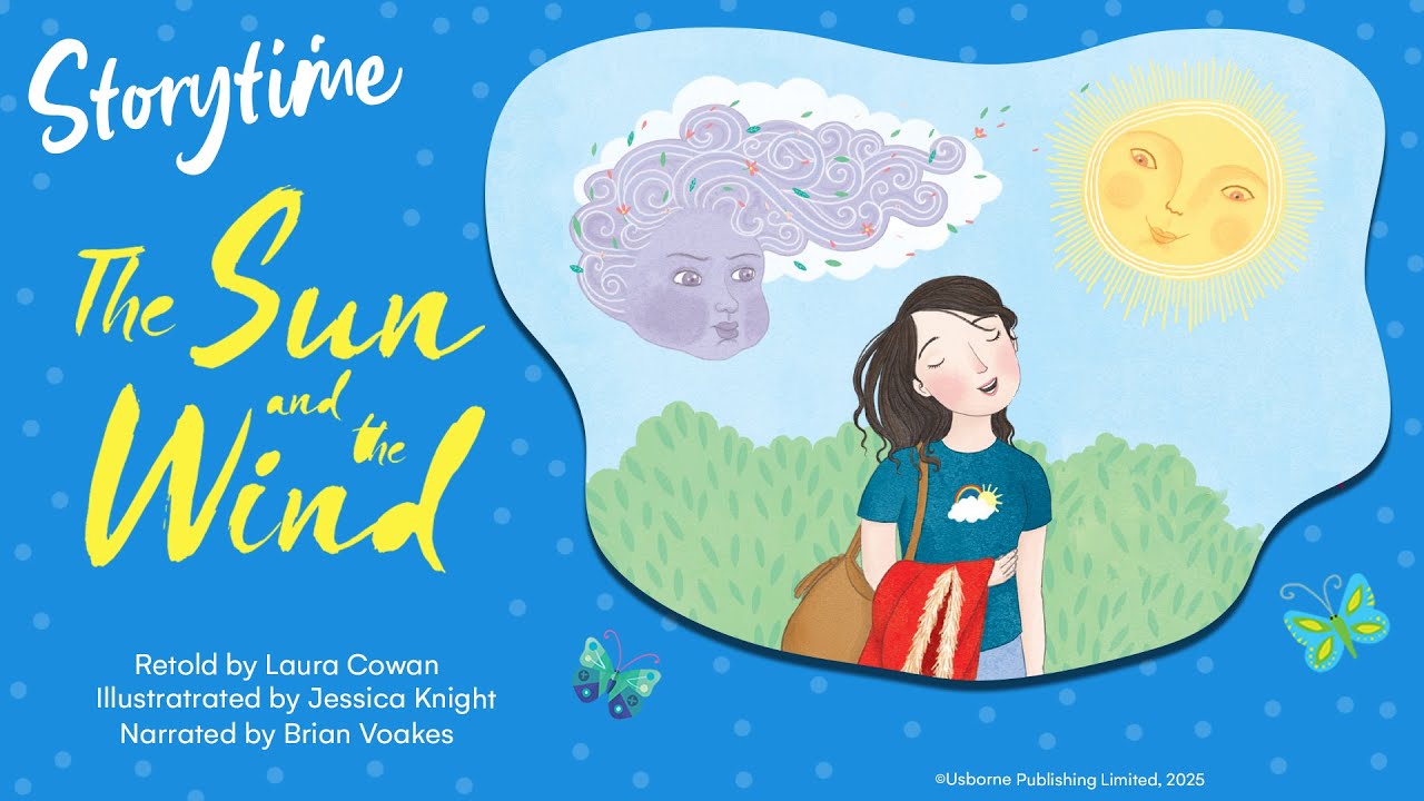 Storytime: The Sun and the Wind 🌥️| Animated Children's Story | Read Aloud