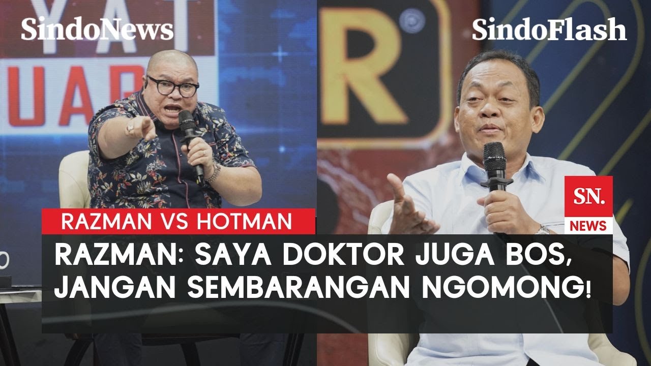 Debat Panas Razman dengan Pakar Hukum Pidana Soal Contempt of Court | Rakyat Bersuara