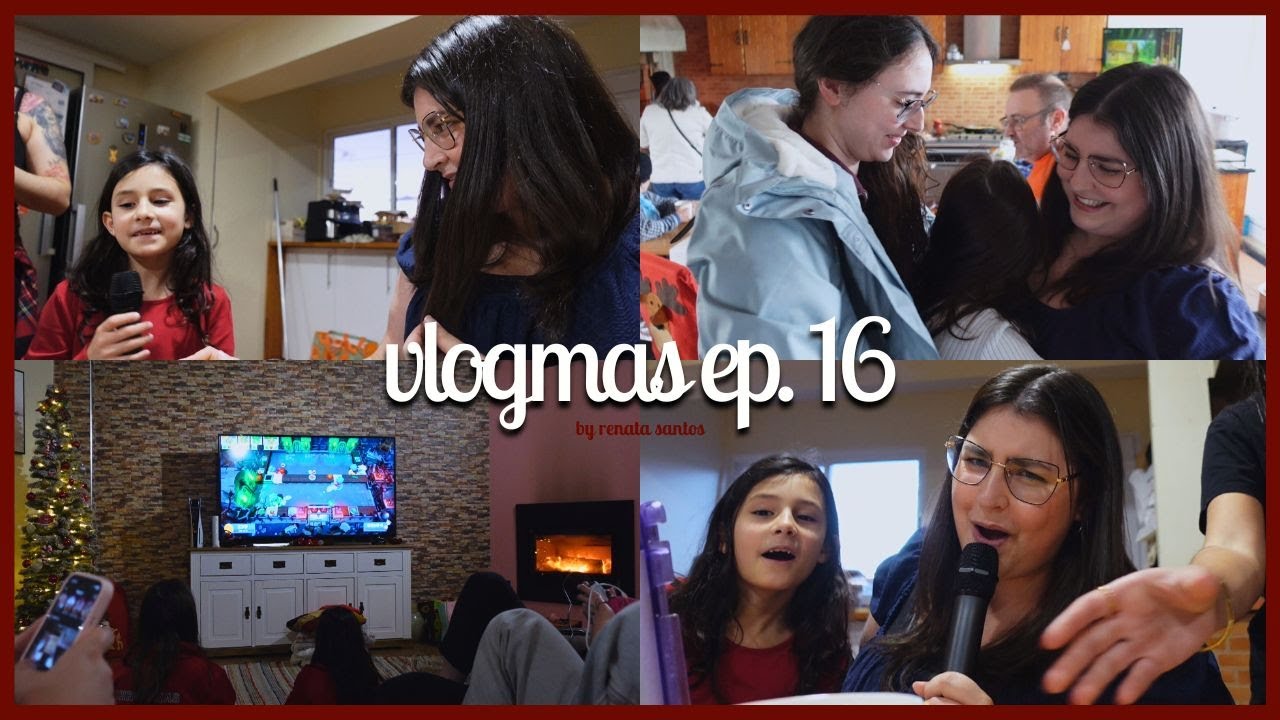 vlogmas ep. 16🎄| feliz natal!! dia de natal com a família & muito karaoke