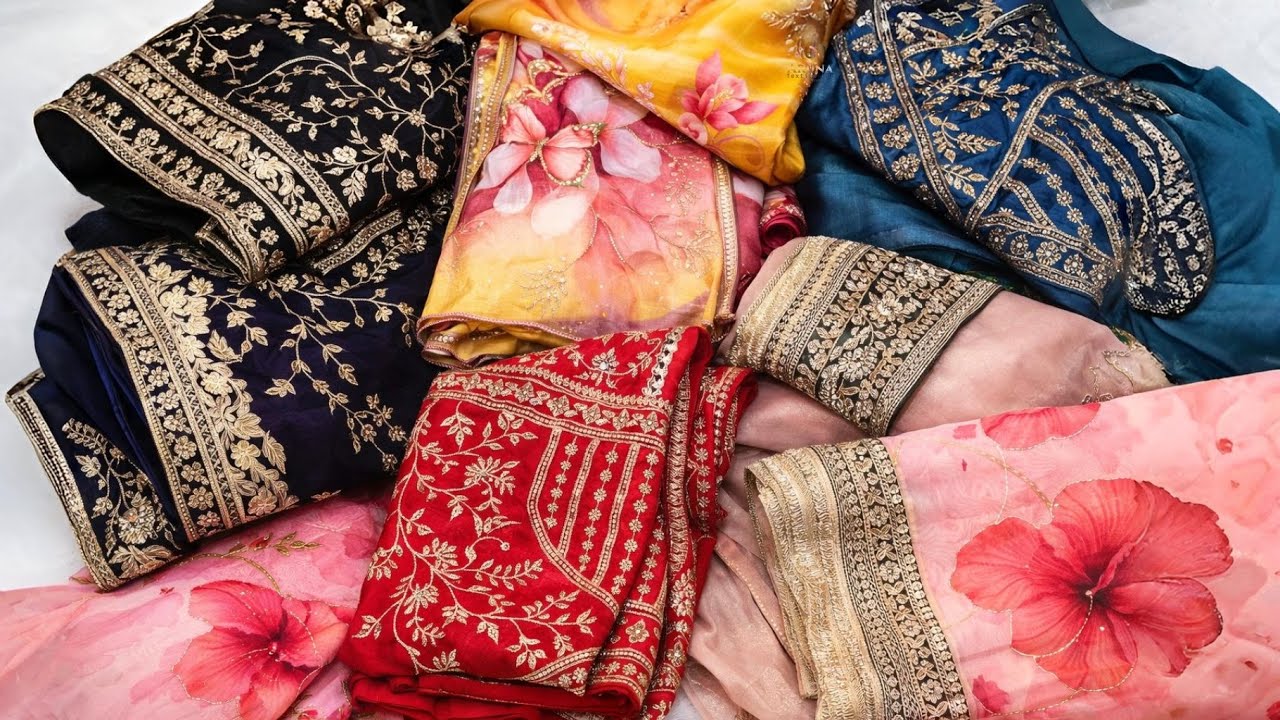 Saree Wholesale Market In Surat | Biggest Saree Manufacturer | Designer Saree Manufacturer