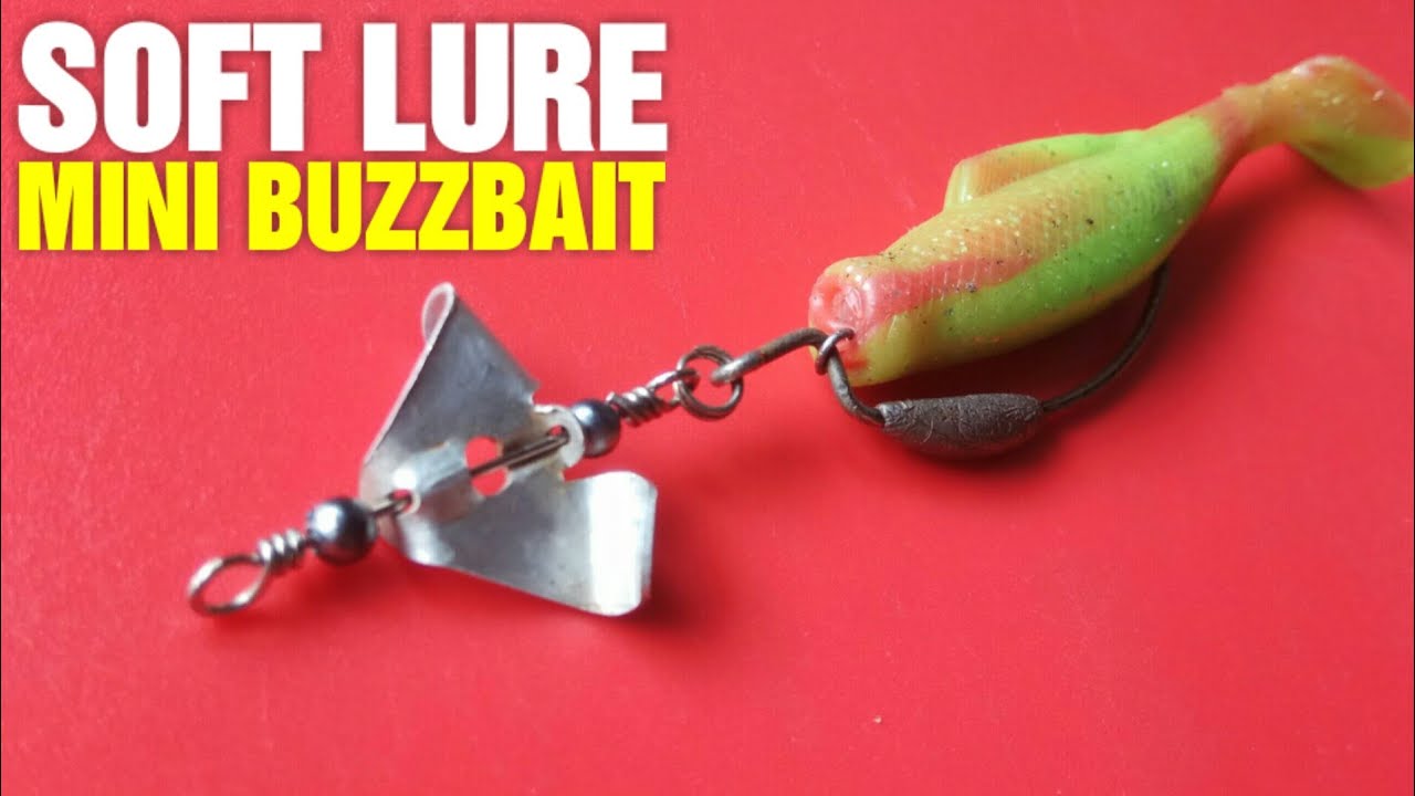 Soft Lure Hack #2 - DIY Soft Buzzbait