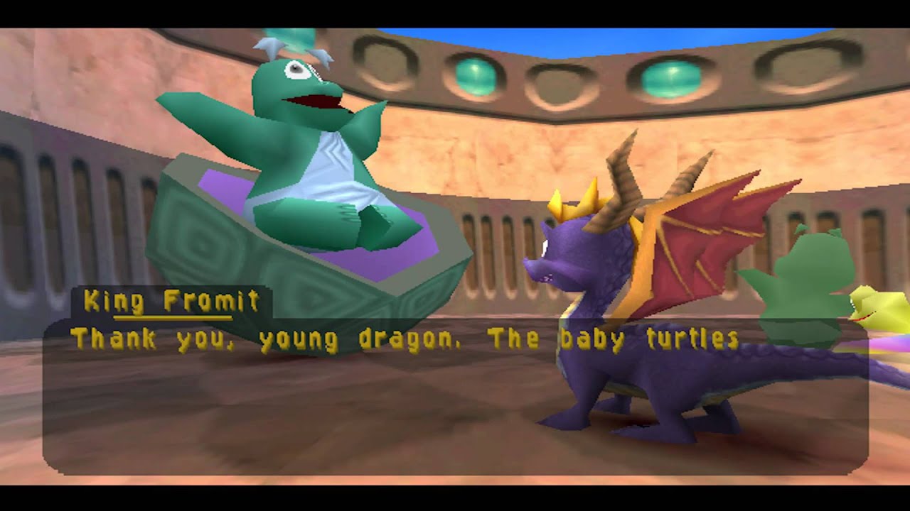 Прохождение игры Spyro 2: Gateway to Glimmer (PS1) - Солнечный берег