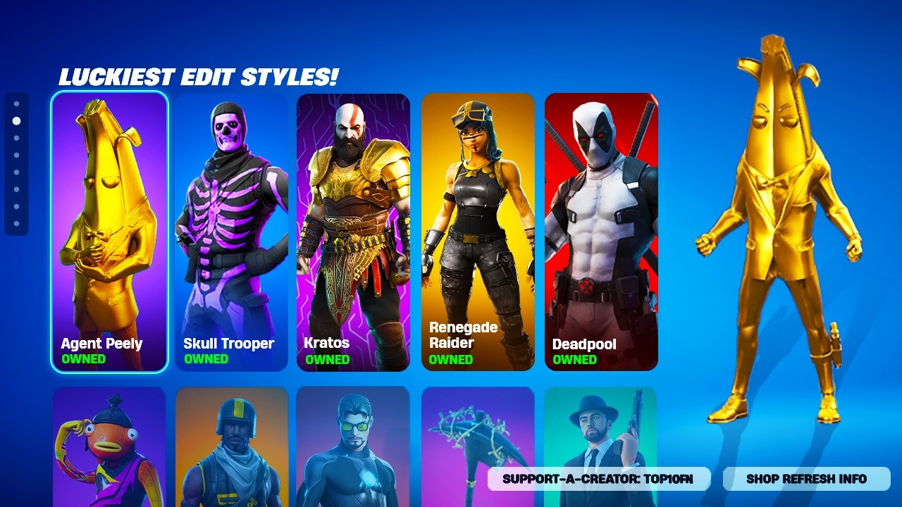 25 Fortnite Styles You're Lucky To Own!