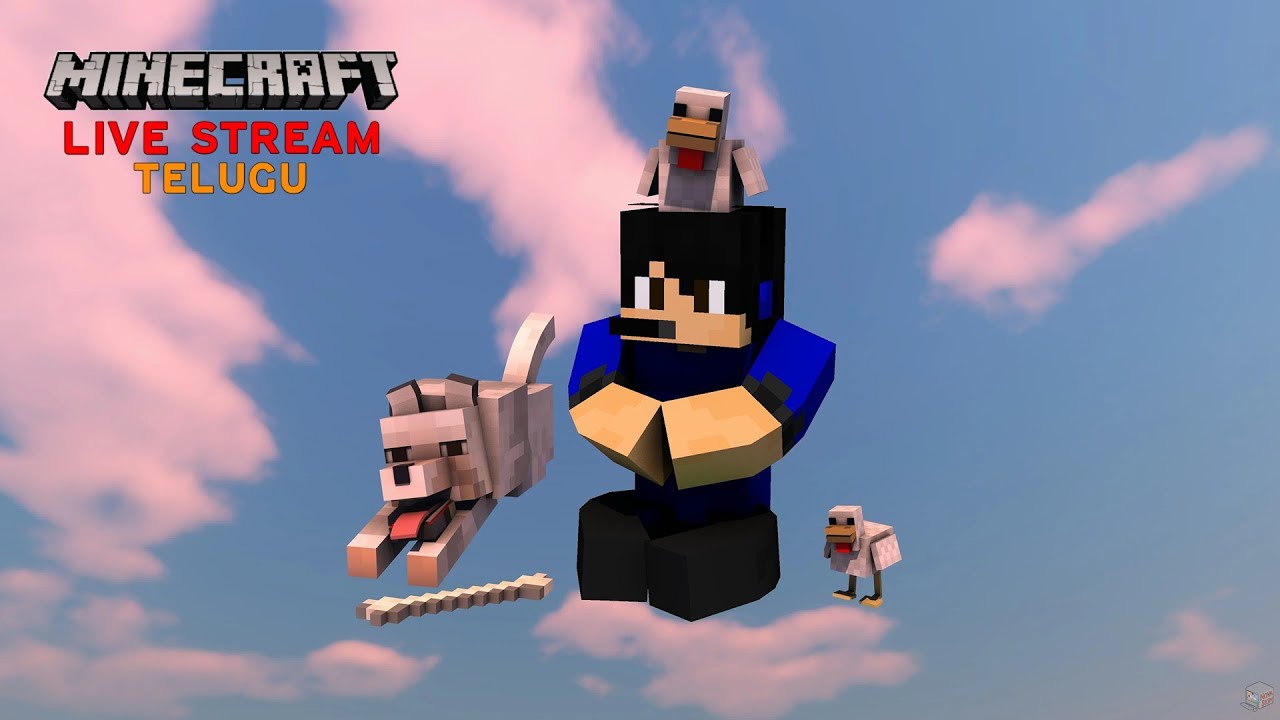 MINECRAFT PUBLIC SMP  TELUGU LIVE STREAM DAY - 100 ROWDY IS HERE