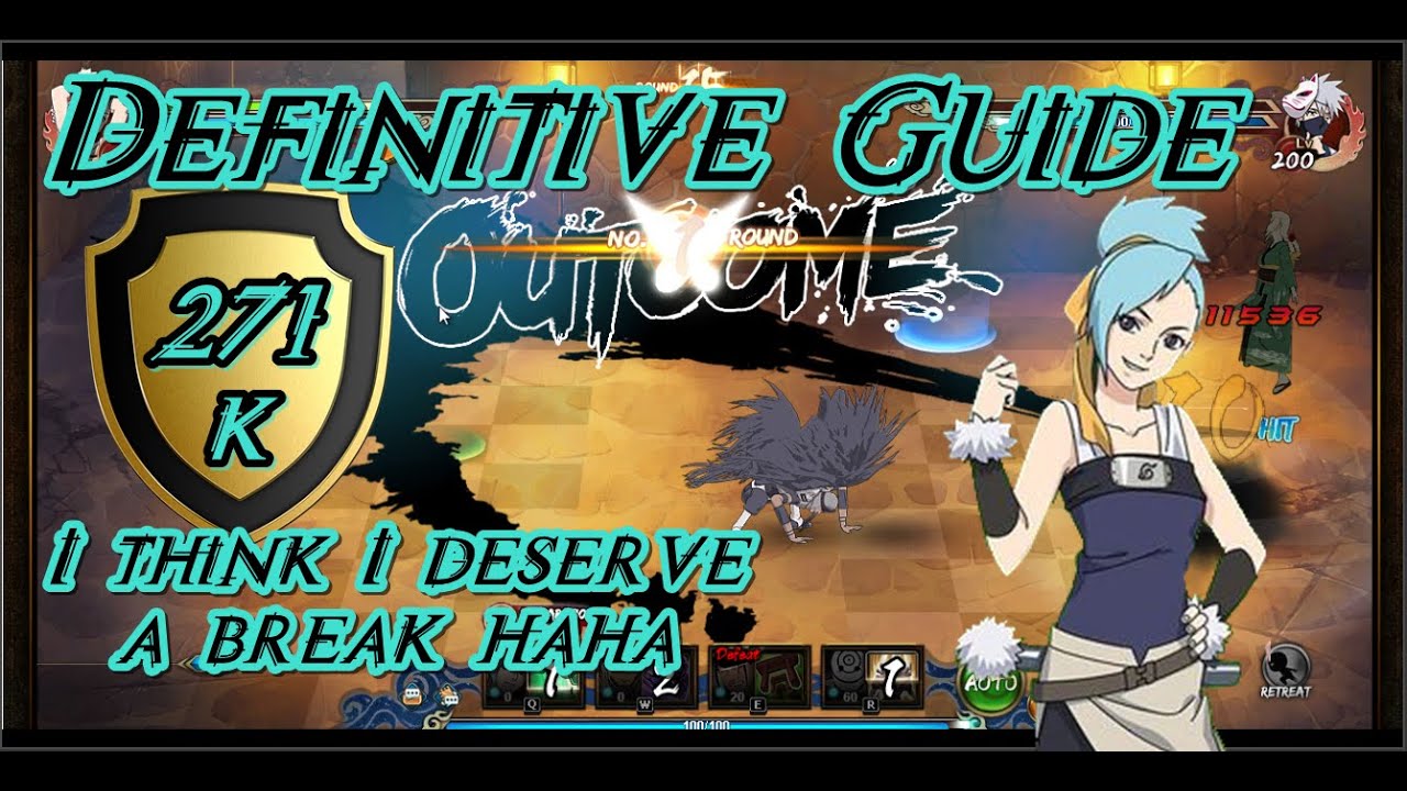 Ninja Exam lvl 440 - Naruto Online (Larachell)