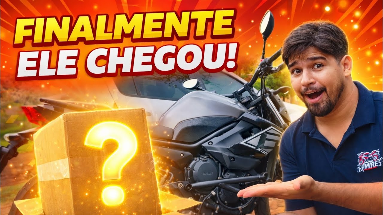 Finalmente ele CHEGOU !!!!