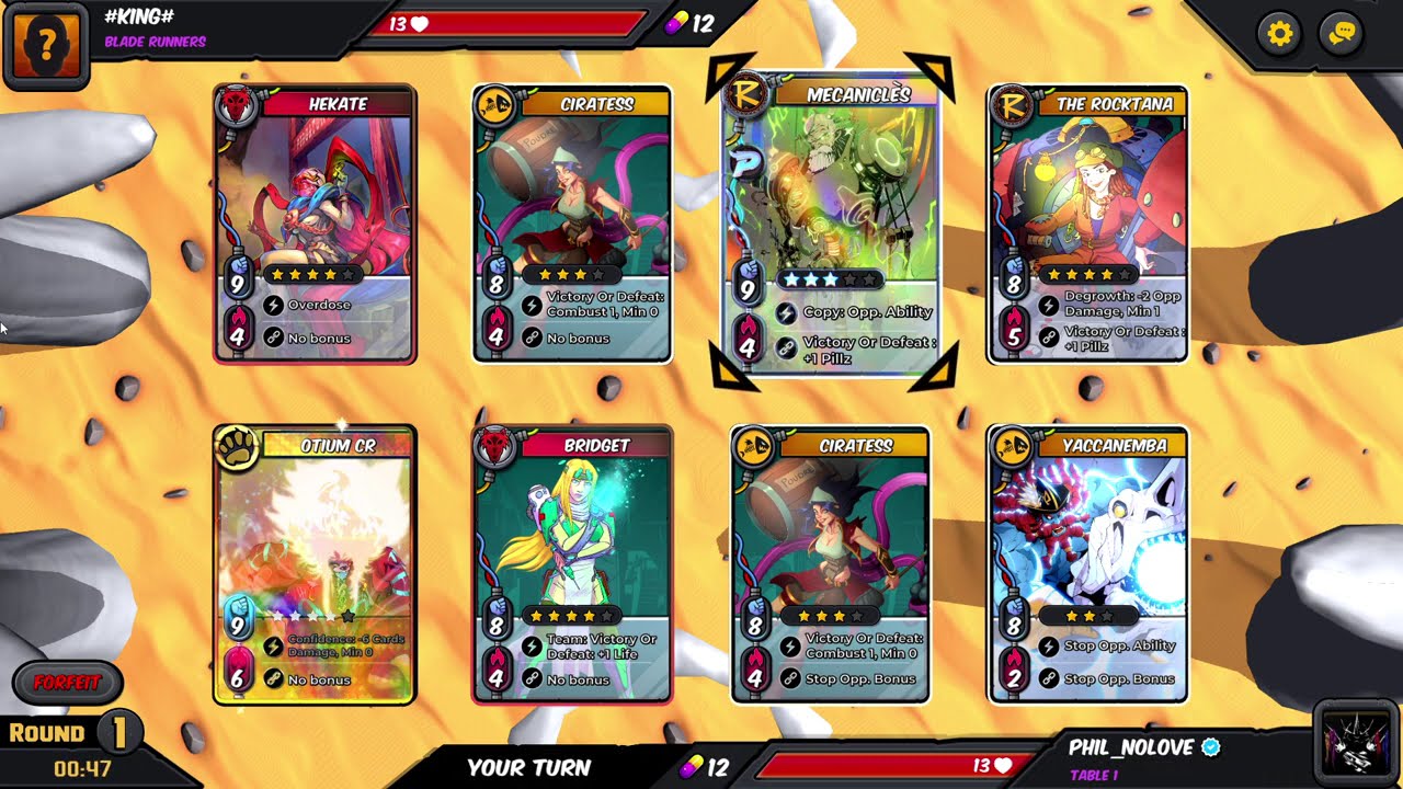 Urban Rivals. Coliseum 29-1-0