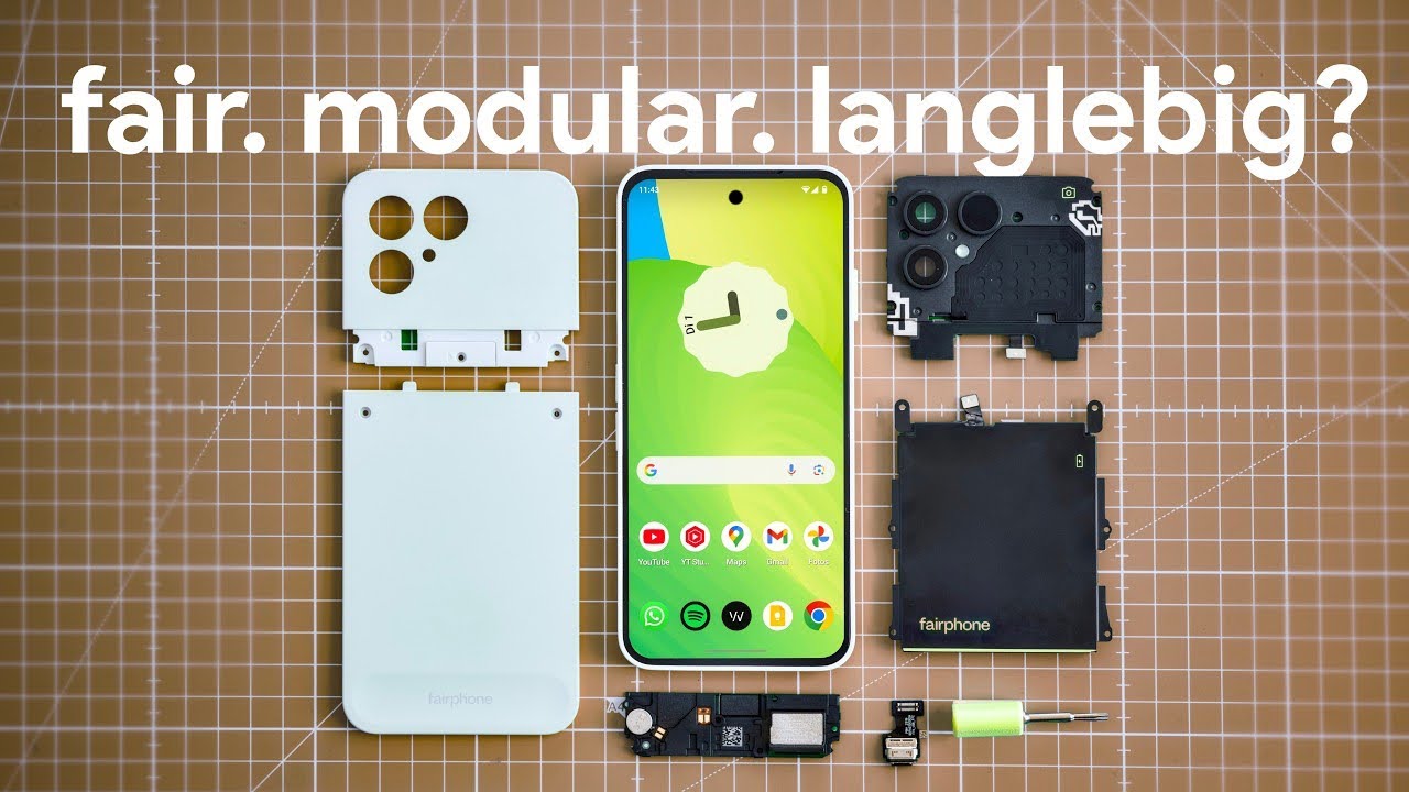Beste Reparierbarkeit: Fairphone 6 (review)