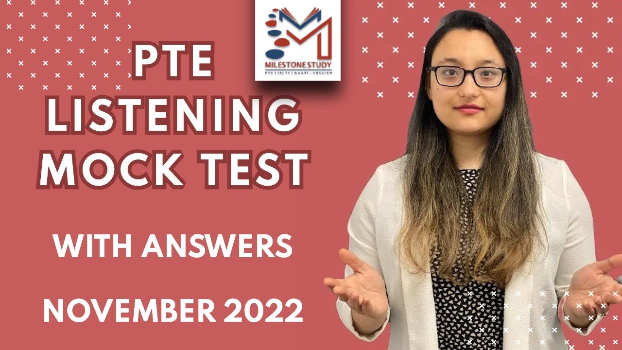 PTE questions | Listening Mock Test 15 | Improve Listening | Nov