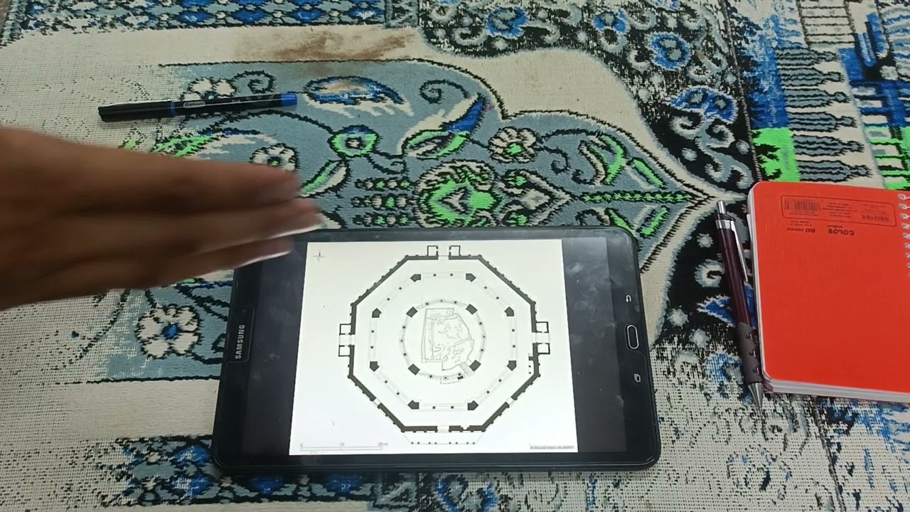 شرح محاضرة العمارة الإسلامية لمسجد قبة الصخرة بمنطقة القدس الشريف  بفلسطين
