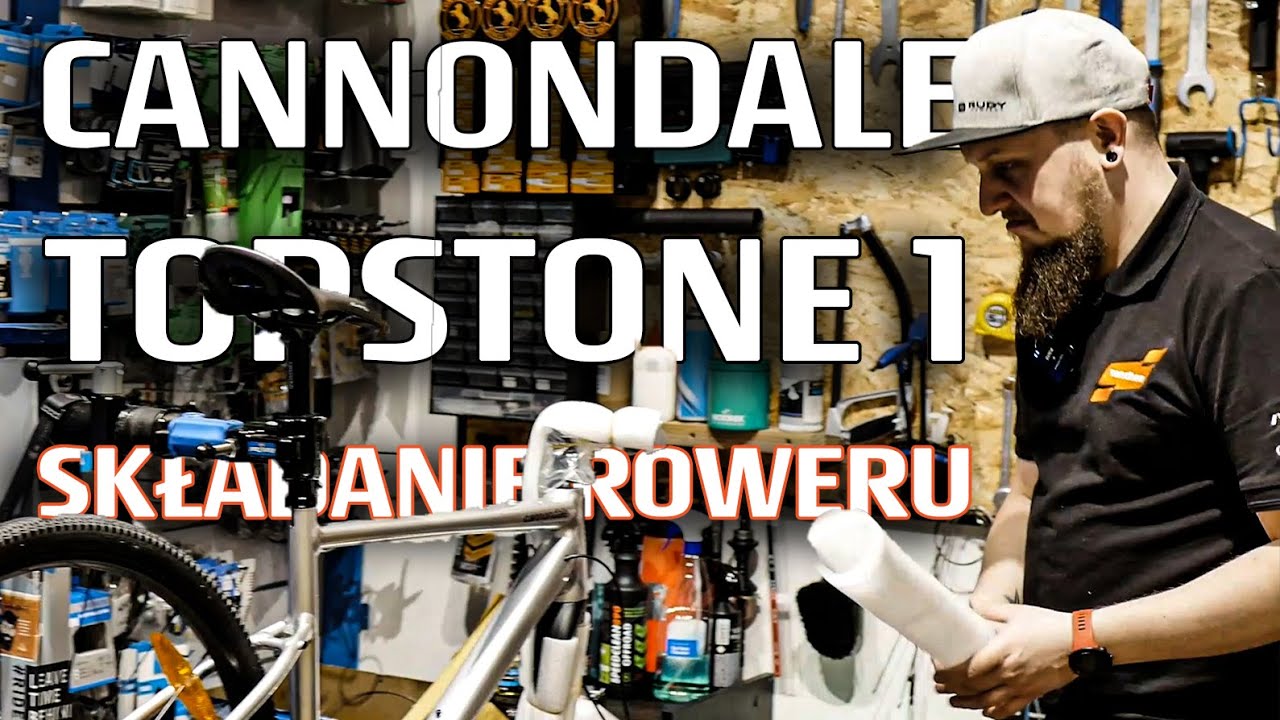 Składanie roweru CANNONDALE TOPSTONE 1