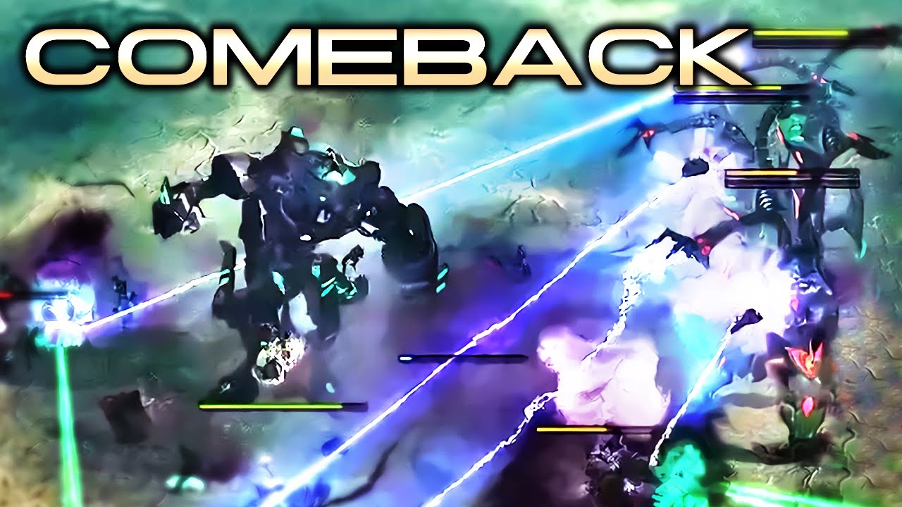 MCV Lost, Flame Tanks In Base..INSANE COMEBACK as Reaper-17 - Kane's Wrath