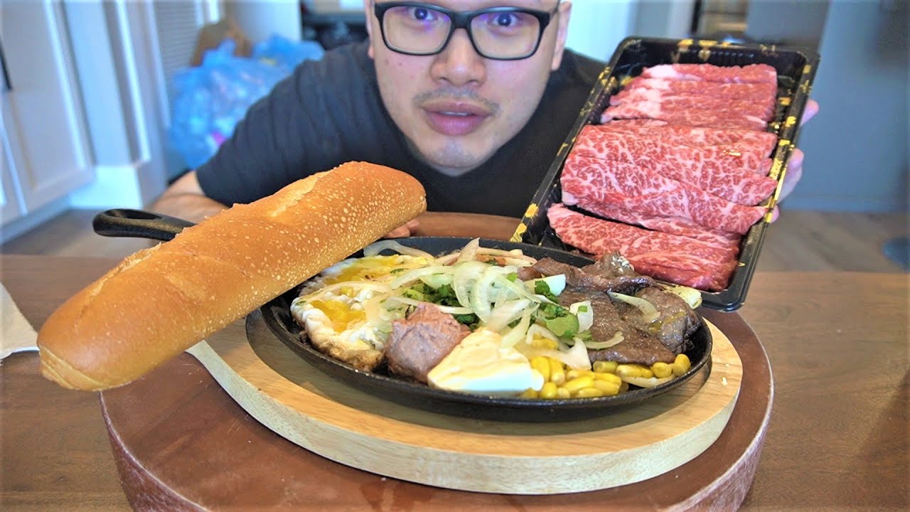 The Perfect KOBE BEEF STEAK  & EGGS