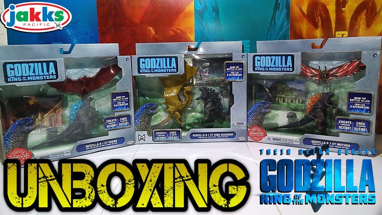 Unboxing: Battle Packs | Godzilla: King of the Monsters | Jakks Pacific