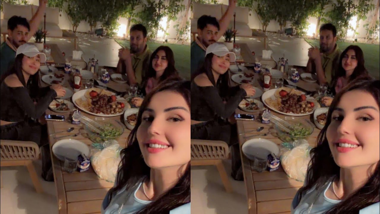 نور وعصام 🔥عشانا الخورافي لحم وشحم مشاوي😋 صار جهز مع أمير ة وعبدالرحمن 